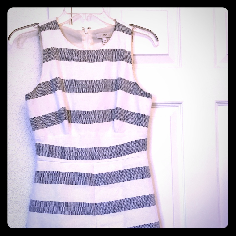 J crew below knee dress